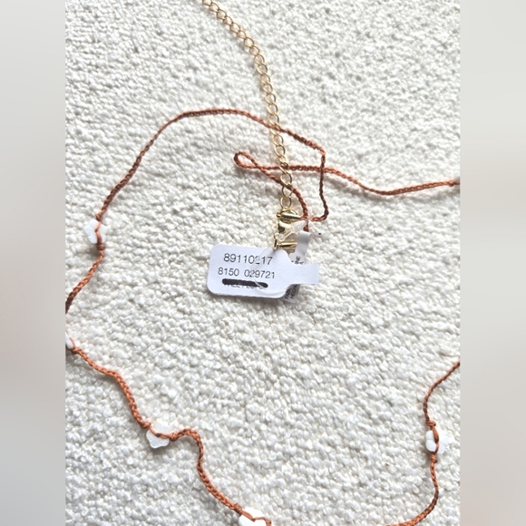 Free People,  Delicate Flower Belly Chain, Rust- NWT - Picture 3 of 5